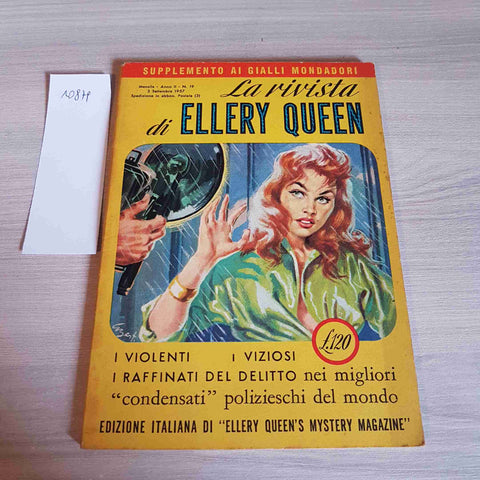 I VIOLENTI VIZIOSI RAFFINATI DEL DELITTO 19 RIVISTA ELLERY QUEEN 1957 MONDADORI