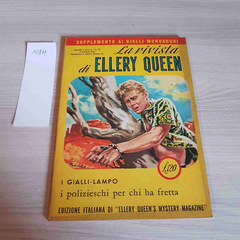 I GIALLI LAMPO 20 - LA RIVISTA DI ELLERY QUEEN - I GIALLI MONDADORI - 1957