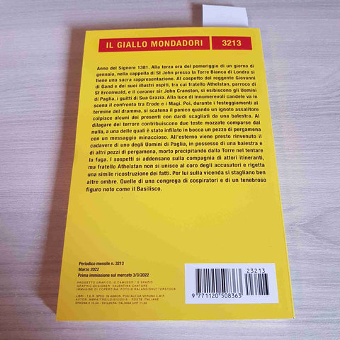 GLI UOMINI DI PAGLIA - PAUL HARDING - MONDADORI - 2022