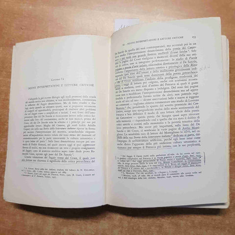 I CLASSICI ITALIANI NELLA STORIA DELLA CRITICA I da Dante al Marino 1962