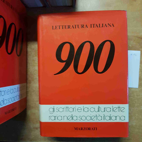 LETTERATURA ITALIANA 900 I CONTEMPORANEI 1973 MARZORATI 10 VOLUMI: da 1 a 10