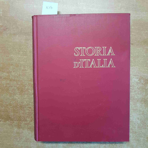 STORIA D'ITALIA Nino Valeri COMPLETA IN 5 VOLUMI UTET 1959 illustrato