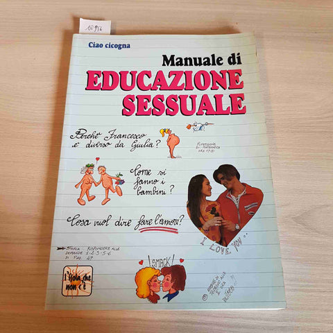 MANUALE DI EDUCAZIONE SESSUALE - L'ISOLA CHE NON C'E' - 1995