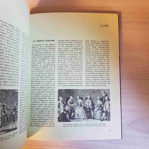 GOLDONI - I GIGANTI LA NUOVA BIBLIOTECA PER TUTTI - MONDADORI - 1969