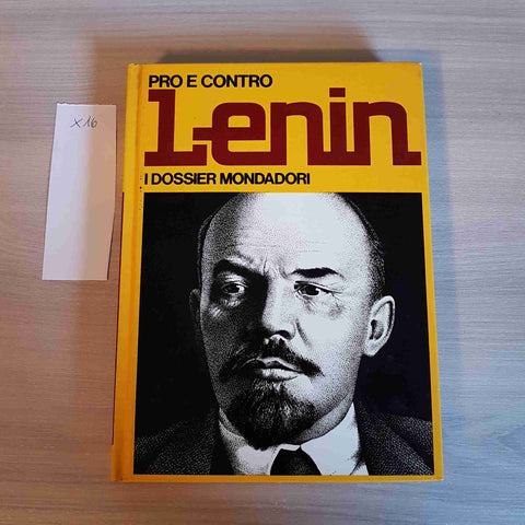 LENIN - PRO E CONTRO I DOSSIER MONDADORI - 1972