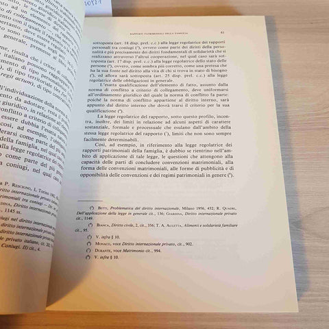 IL DIRITTO PATRIMONIALE DELLA FAMIGLIA CONIUGALE tomo primo - DE PAOLA-GIUFFRE'