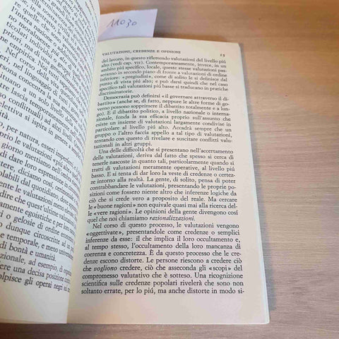 L'OBIETTIVITA' NELLE SCIENZE SOCIALI - GUNNAR MYRDAL - EINAUDI - 1973