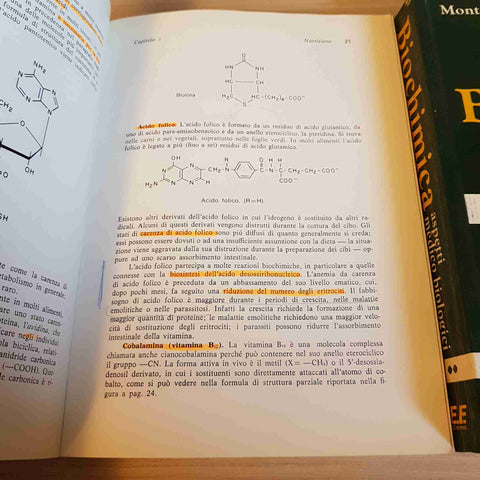 BIOCHIMICA ASPETTI MEDICO BIOLOGICI parte prima + seconda MONTGOMERY, DRYER-1976