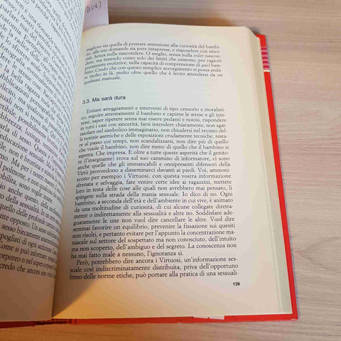 SESSUALITA' EDUCAZIONE ET AL. - MARCELLO BERNARDI - RIZZOLI milano libri1993