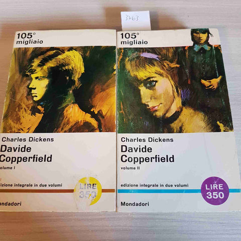 DAVIDE COPPERFIELD VOL. I, II - CHARLES DICKENS - MONDADORI - 1966