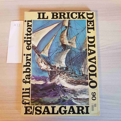 IL BRICK DEL DIAVOLO 90 - EMILIO SALGARI - FABBRI EDITORI - 1970