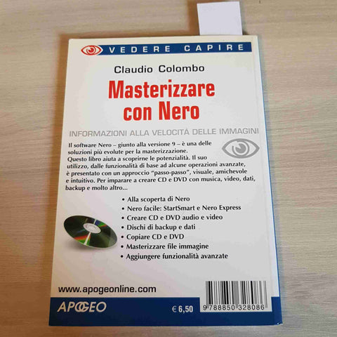 MASTERIZZARE CON NERO - CLAUDIO COLOMBO - APOGEO - 2009