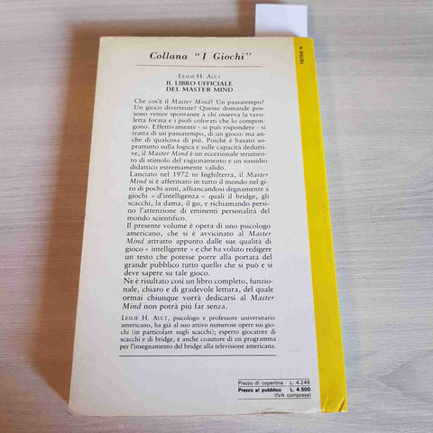 IL LIBRO UFFICIALE DEL MASTER MIND UN GIOCO APPASSIONANTE PER TUTTE LE ETA'