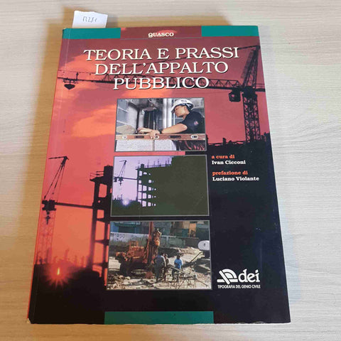 TEORIA E PRASSI DELL'APPALTO PUBBLICO - IVAN CICCONI - DEI - 1999