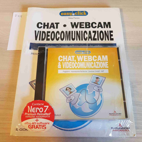 CHAT WEBCAM VIDEOCOMUNICAZIONE - SILVIA PONZIO - IL GIORNALE, MONDADORI