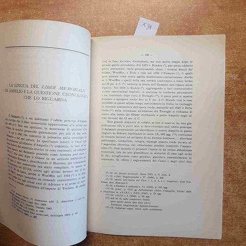 DOMENICO BO La lingua del Liber Memorialis di Ampelio e la questione cronologica