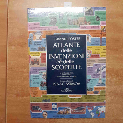 I GRANDI POSTER ATLANTE DELLE INVENZIONI E DELLE SCOPERTE sigillato FME REVERDIT