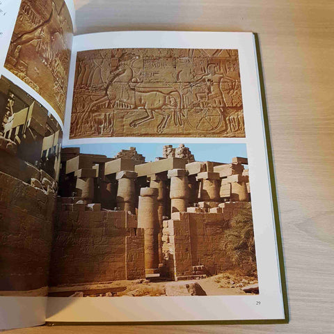 KARNAK E LUXOR - DOCUMENTI D'ARTE - DE AGOSTINI - 1981 EGITTO PIRAMIDI FARAONI