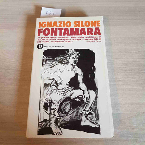 FONTAMARA - IGNAZIO SILONE - MONDADORI - 1974