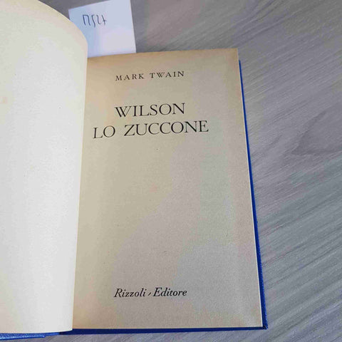 WILSON LO ZUCCONE - MARK TWAIN - RIZZOLI