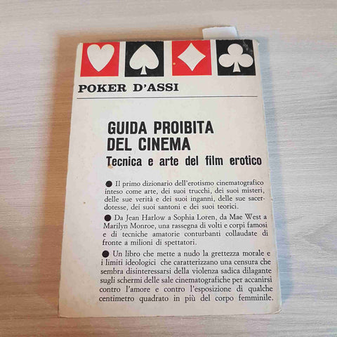 GUIDA PROIBITA DEL CINEMA TECNICA E ARTE DEL FILM EROTICO - POKER D'ASSI- RIALI