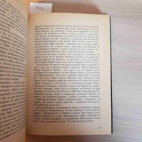 LETTERE DI UNA TERRORISTA - MICHELE D'ARCANGELO - AUTOGRAFATO 1987 STEFALPE