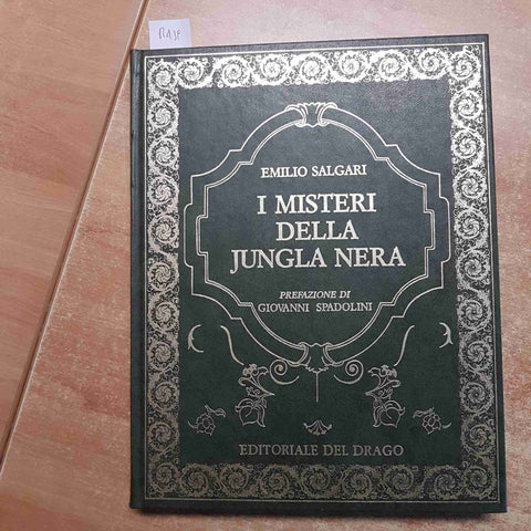 EMILIO SALGARI I MISTERI DELLA JUNGLA NERA 1990 CRAI EDITORIALE DEL DRAGO picco