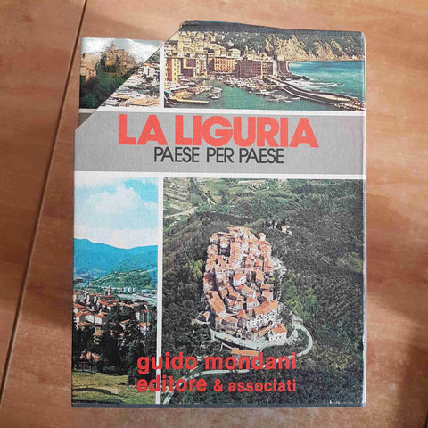 LA LIGURIA PAESE PER PAESE 8VOLUMI MONDANI + COFANETTO 1983 san remo alassio