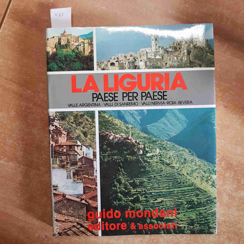 LA LIGURIA PAESE PER PAESE 8VOLUMI MONDANI + COFANETTO 1983 san remo alassio