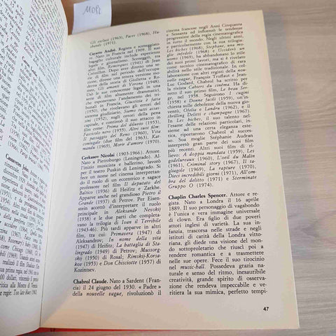 PICCOLA ENCICLOPEDIA DEL CINEMA - NUCCIO F. MADERA - MONDADORI - 1974