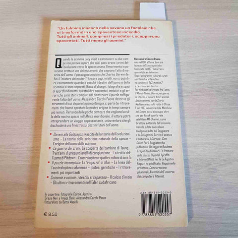 QUANDO LUCY INIZIO' A CAMMINARE - VIAGGIO ALLE ORIGINI DELLA SPECIE UMANA -2002