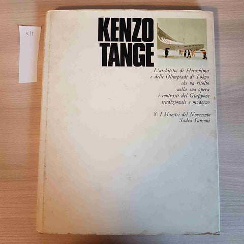 KENZO TANGE - I MAESTRI DEL NOVECENTO - SADEA SANSONI - 1969