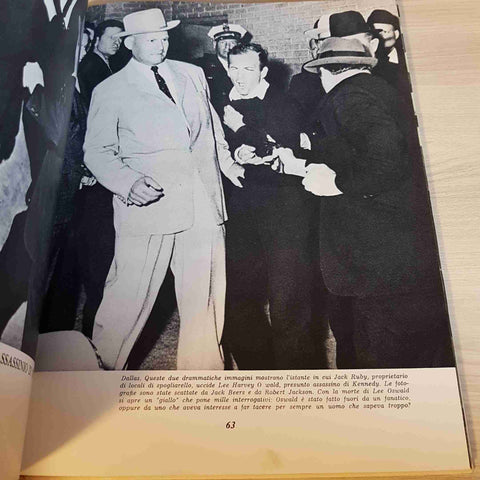 J. F. KENNEDY LA TRAGEDIA CHE HA COMMOSSO IL MONDO - RIZZOLI EDITORE - 1964