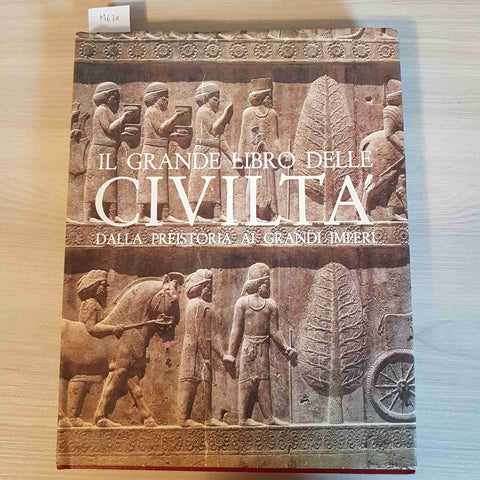 IL GRANDE LIBRO DELLE CIVILTA' DALLA PREISTORIA AI GRANDI IMPERI -VALLARDI-1979