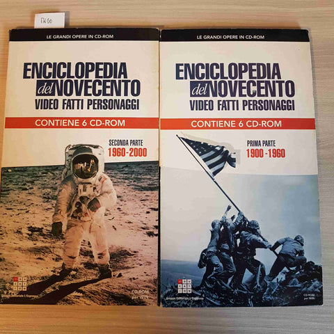 ENCICLOPEDIA DEL NOVECENTO VIDEO FATTI PERSONAGGI - 1900 1960 2000 - L'ESPRESSO