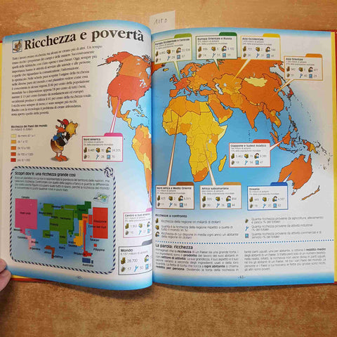 COME GIRA IL MONDO ATLANTE ELEMENTARE MATEMATICO - DEAGOSTINI m605 codice libro!