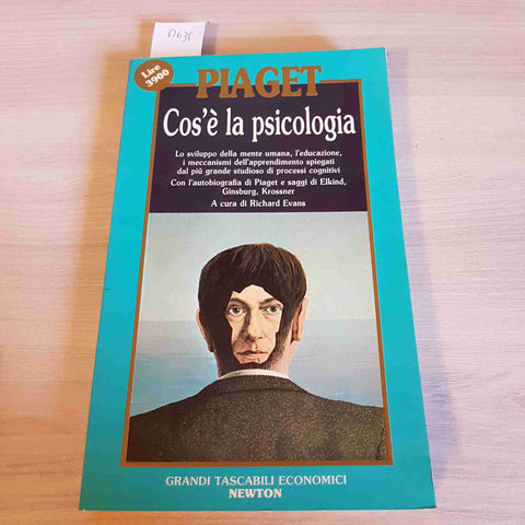 COS'E' LA PSICOLOGIA - PIAGET - NEWTON - 1989