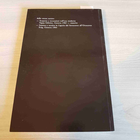 ALLE ORIGINI DELLA SCIENZA IN LIGURIA - SANDRO DOLDI - 1990