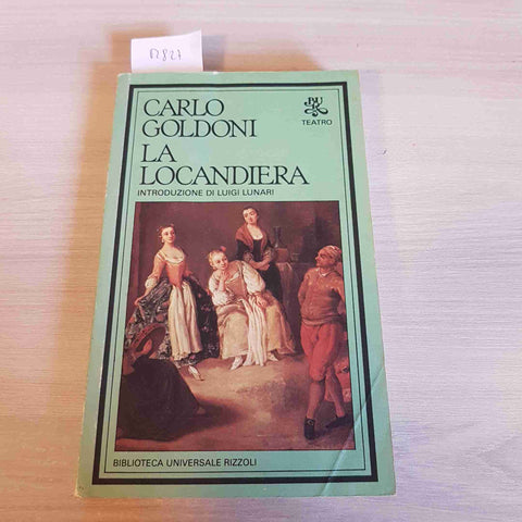 LA LOCANDIERA - CARLO GOLDONI - RIZZOLI - 1982