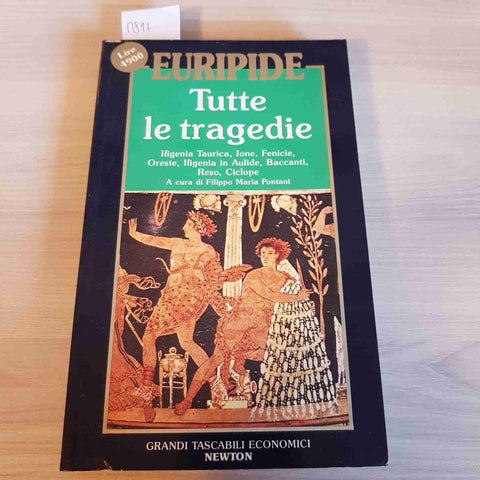 TUTTE LE TRAGEDIE vol. 2 EURIPIDE - IFIGENIA, TAURICA, IONE, FENICIE 1977 NEWTON