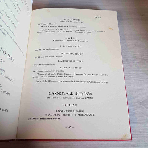 IL TEATRO CARLO FELICE CRONISTORIA DI UN SECOLO 1828 1928 - VALLEBONA - 1928