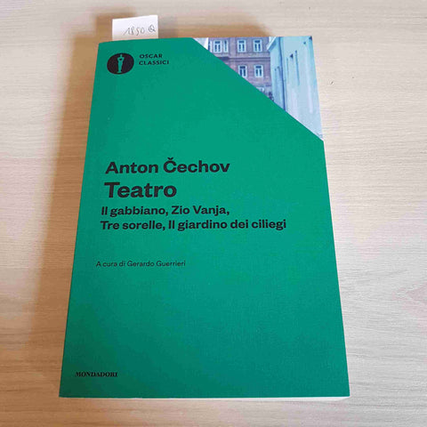 TEATRO - IL GABBIANO, ZIO VANJA, TRE SORELLE - ANTON CECHOV - MONDADORI - 2022