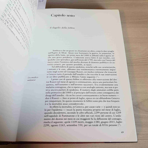 GENOVA TRA MASSENA E BONAPARTE - STORIA DELLA REPUBBLICA LIGURE IL 1800 - SAGEP