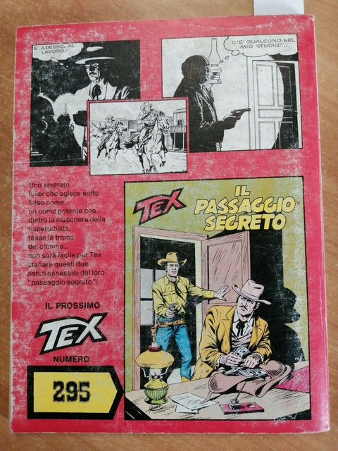 TEX 294 - FUOCO INCROCIATO - DAIM PRESS - 4-85 MINO MILANI Pavia BONELLI (2