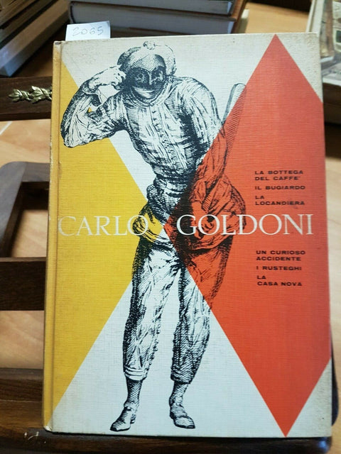 LIBRO - COMMEDIE - CARLO GOLDONI - MONDADORI - 1959 - ILLUSTRATO (2065