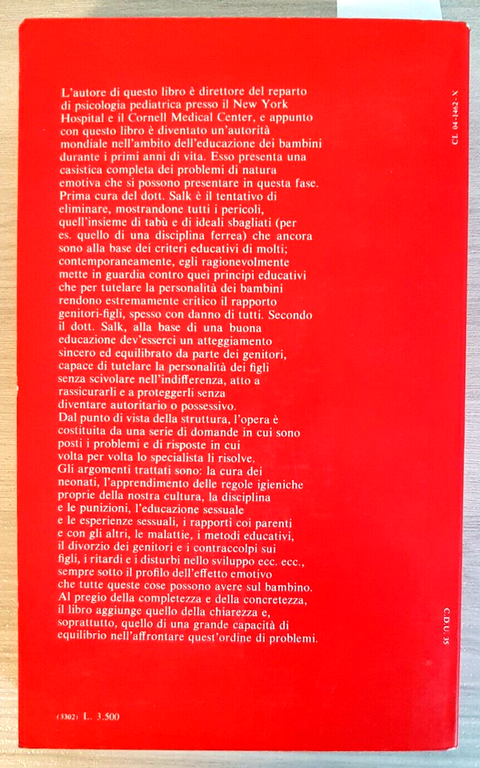 Ci che ogni bambino vorrebbe che i suoi genitori sapessero -Salk-Bompiani