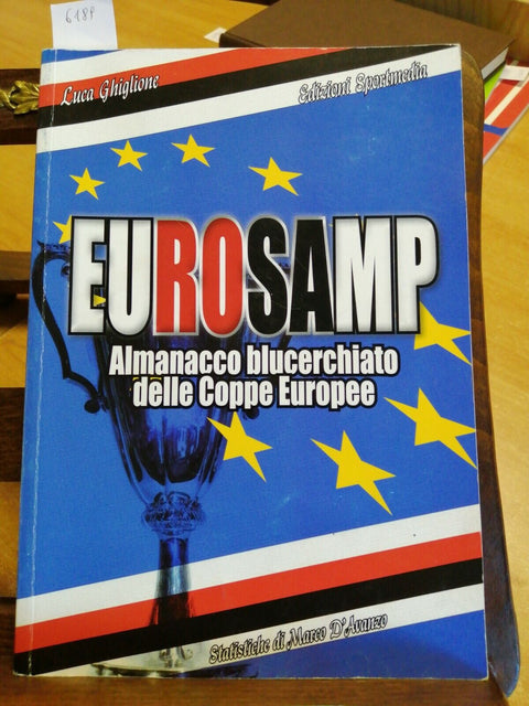 EUROSAMP Almanacco blucerchiato delle Coppe Europee 2015 Ghiglione Luca (61