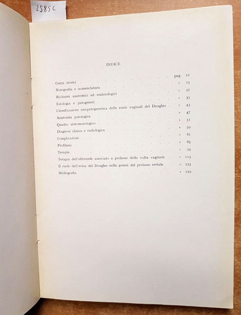 L'ernia vaginale del Douglas o elitrocele EUGENIO LENZI 1959 OMNIA MEDICA(