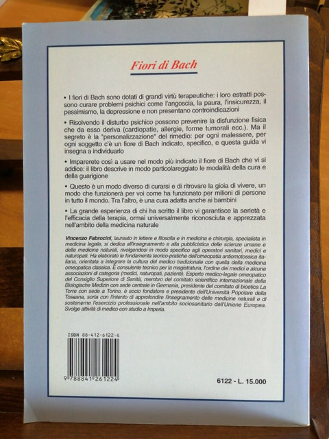 FABROCINI - FIORI DI BACH 38 RIMEDI PER GUARIRE NATURALE 1997 DE VECCHI (32