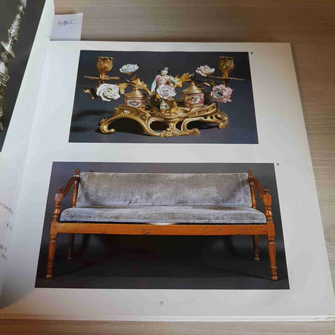 ASTA quotazioni ASTE DI ANTIQUARIATO BOETTO - MOBILI DIPINTI ANTIQUARIATO - 2002